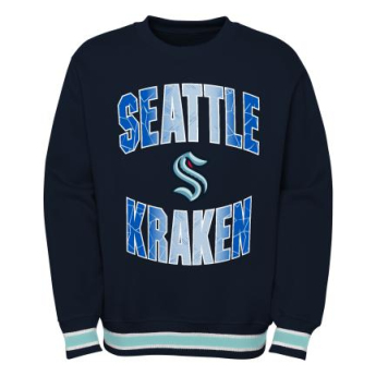 Seattle Kraken dětská mikina Classic Blueliner Crew Neck