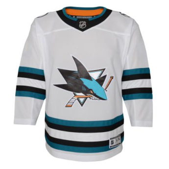 San Jose Sharks dětský hokejový dres Premier White Away