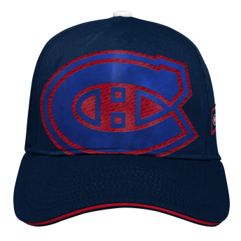 Montreal Canadiens dětská čepice baseballová kšiltovka Big Face blue