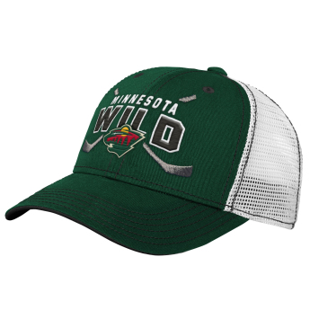 Minnesota Wild dětská čepice baseballová kšiltovka Core Lockup Trucker Snapback