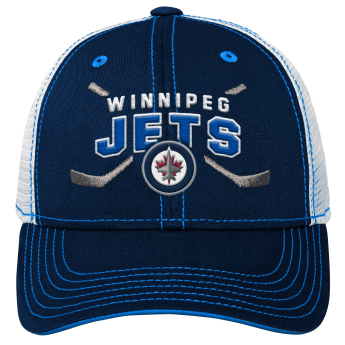 Winnipeg Jets dětská čepice baseballová kšiltovka Core Lockup Trucker Snapback