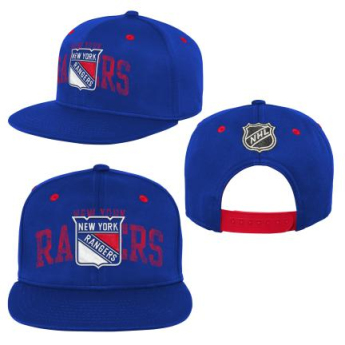 New York Rangers dětská čepice flat kšiltovka Life Style Printed Snapback