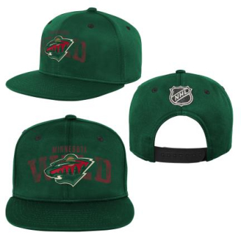 Minnesota Wild dětská čepice flat kšiltovka Life Style Printed Snapback