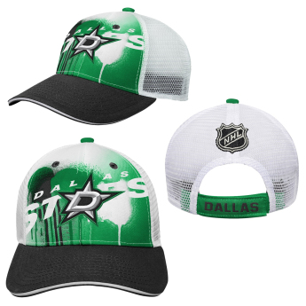 Dallas Stars dětská čepice baseballová kšiltovka Paint Splatter Fashion Meshback