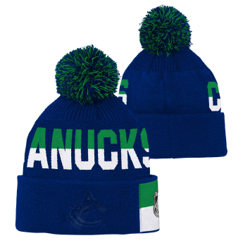 Vancouver Canucks dětská zimní čepice Faceoff Jacquard Knit