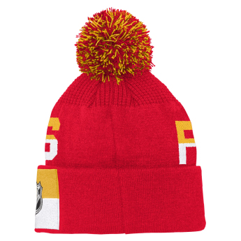 Calgary Flames dětská zimní čepice Faceoff Jacquard Knit