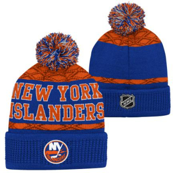 New York Islanders dětská zimní čepice Puck Pattern Cuffed