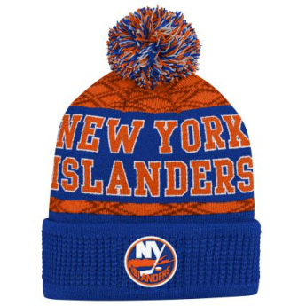 New York Islanders dětská zimní čepice Puck Pattern Cuffed