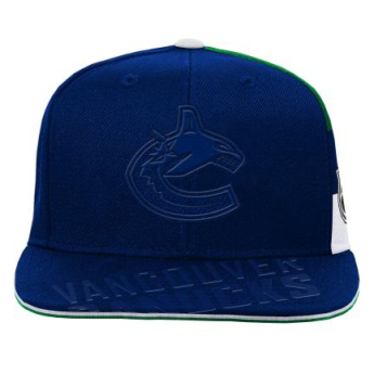 Vancouver Canucks dětská čepice flat kšiltovka Faceoff Structured