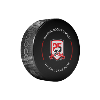 Carolina Hurricanes puk Official Game Puck 2022-2023 25th Anniversary