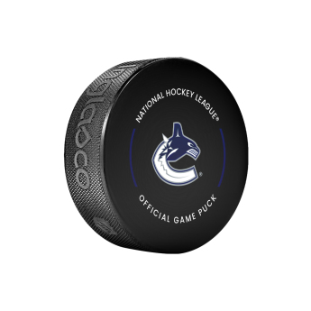 Vancouver Canucks puk Official Game Puck 2022-2023