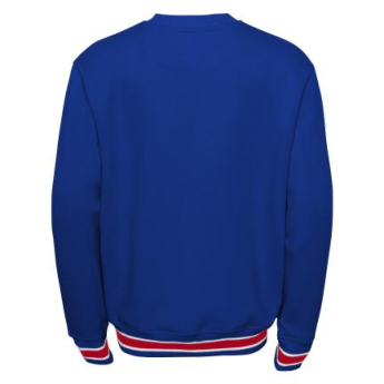 New York Rangers dětská mikina Blueliner Crew Neck blue
