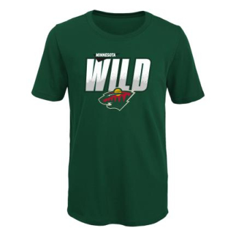 Minnesota Wild dětské tričko Frosty Center Ultra green
