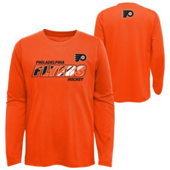 Philadelphia Flyers dětské tričko s dlouhým rukávem Rink Reimagined LS Ultra orange