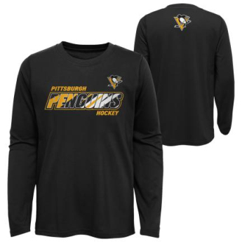 Pittsburgh Penguins dětské tričko s dlouhým rukávem Rink Reimagined LS Ultra black