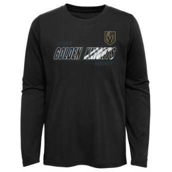 Vegas Golden Knights dětské tričko s dlouhým rukávem Rink Reimagined LS Ultra black