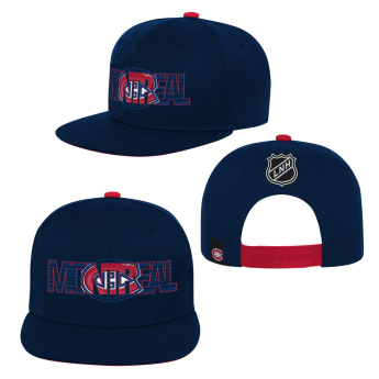 Montreal Canadiens dětská čepice flat kšiltovka Life Style Graphic Snapback