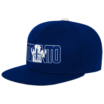 Toronto Maple Leafs dětská čepice flat kšiltovka Life Style Graphic Snapback