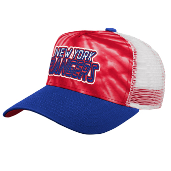 New York Rangers dětská čepice baseballová kšiltovka Santa Cruz Tie Dye Trucker