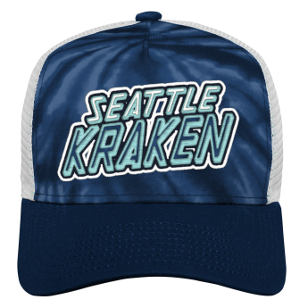 Seattle Kraken dětská čepice baseballová kšiltovka Santa Cruz Tie Dye Trucker