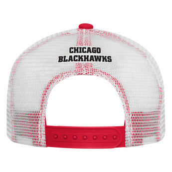 Chicago Blackhawks dětská čepice flat kšiltovka Foam Front Trucker Snapback