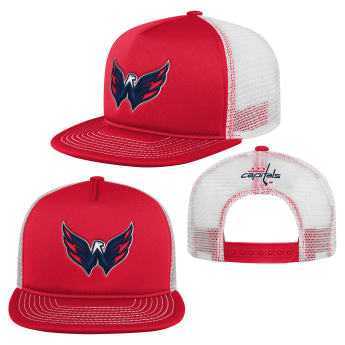 Washington Capitals dětská čepice flat kšiltovka Foam Front Trucker Snapback