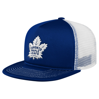 Toronto Maple Leafs dětská čepice flat kšiltovka Foam Front Trucker Snapback