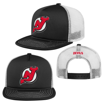 New Jersey Devils dětská čepice flat kšiltovka Foam Front Trucker Snapback