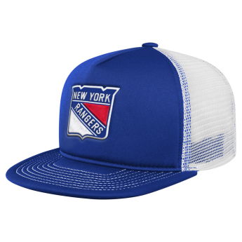 New York Rangers dětská čepice flat kšiltovka Foam Front Trucker Snapback