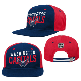 Washington Capitals dětská čepice flat kšiltovka Life Style Old School Flatbrim