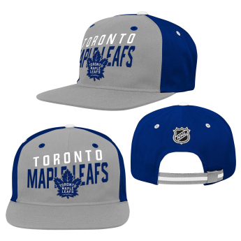 Toronto Maple Leafs dětská čepice flat kšiltovka Life Style Old School Flatbrim