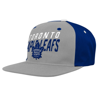 Toronto Maple Leafs dětská čepice flat kšiltovka Life Style Old School Flatbrim