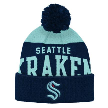 Seattle Kraken dětská zimní čepice Stetchark Knit