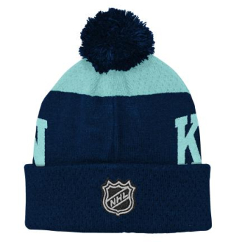 Seattle Kraken dětská zimní čepice Stetchark Knit