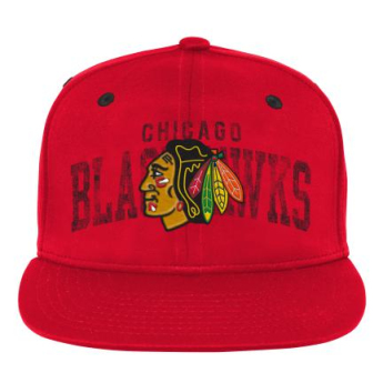 Chicago Blackhawks dětská čepice flat kšiltovka Life Style Printed Snapback