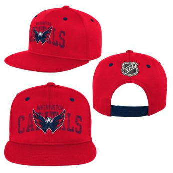 Washington Capitals dětská čepice flat kšiltovka Life Style Printed Snapback