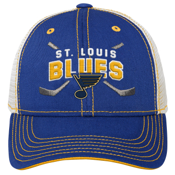 St. Louis Blues dětská čepice baseballová kšiltovka Core Lockup Trucker Snapback