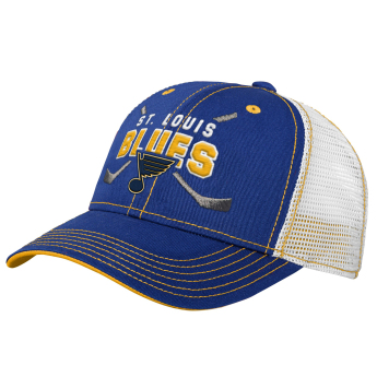 St. Louis Blues dětská čepice baseballová kšiltovka Core Lockup Trucker Snapback