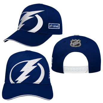 Tampa Bay Lightning dětská čepice baseballová kšiltovka Big Face blue