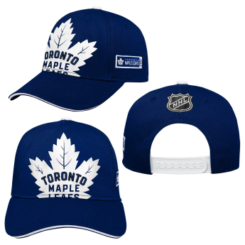 Toronto Maple Leafs dětská čepice baseballová kšiltovka Big Face blue