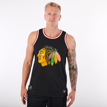 Chicago Blackhawks pánské tílko ’47 Grafton Tank black