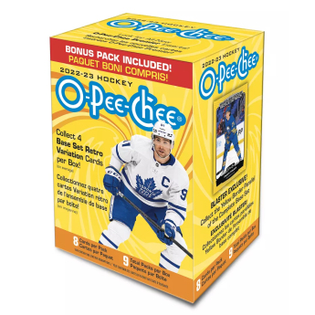 NHL boxy hokejové karty NHL 2022-23 Upper Deck O-Pee-Chee Blaster Box