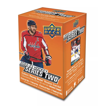 NHL boxy hokejové karty NHL 2022-23 Upper Deck Series 2 Blaster Box