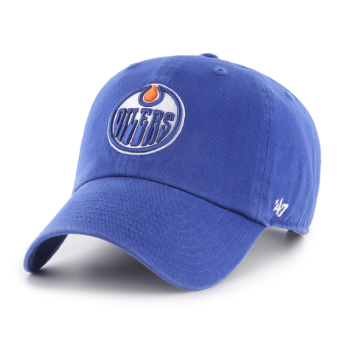 Edmonton Oilers čepice baseballová kšiltovka 47 CLEAN UP NHL blue