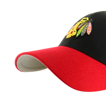 Chicago Blackhawks čepice baseballová kšiltovka Sure Shot TT Snapback ’47 MVP NHL NR