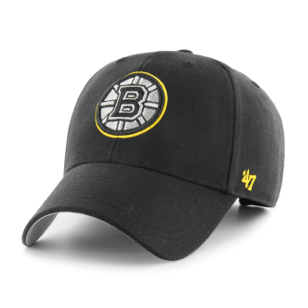 Boston Bruins čepice baseballová kšiltovka Metallic Snap 47 MVP NHL black