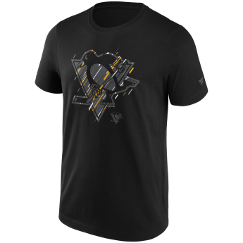 Pittsburgh Penguins pánské tričko Etch black
