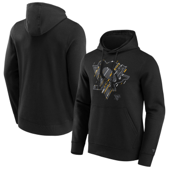 Pittsburgh Penguins pánská mikina s kapucí Etch Hoodie black