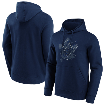 Toronto Maple Leafs pánská mikina s kapucí Etch Hoodie navy