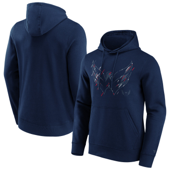 Washington Capitals pánská mikina s kapucí Etch Hoodie navy